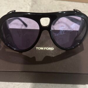 Tom Ford Dark Aviator Sunglasses